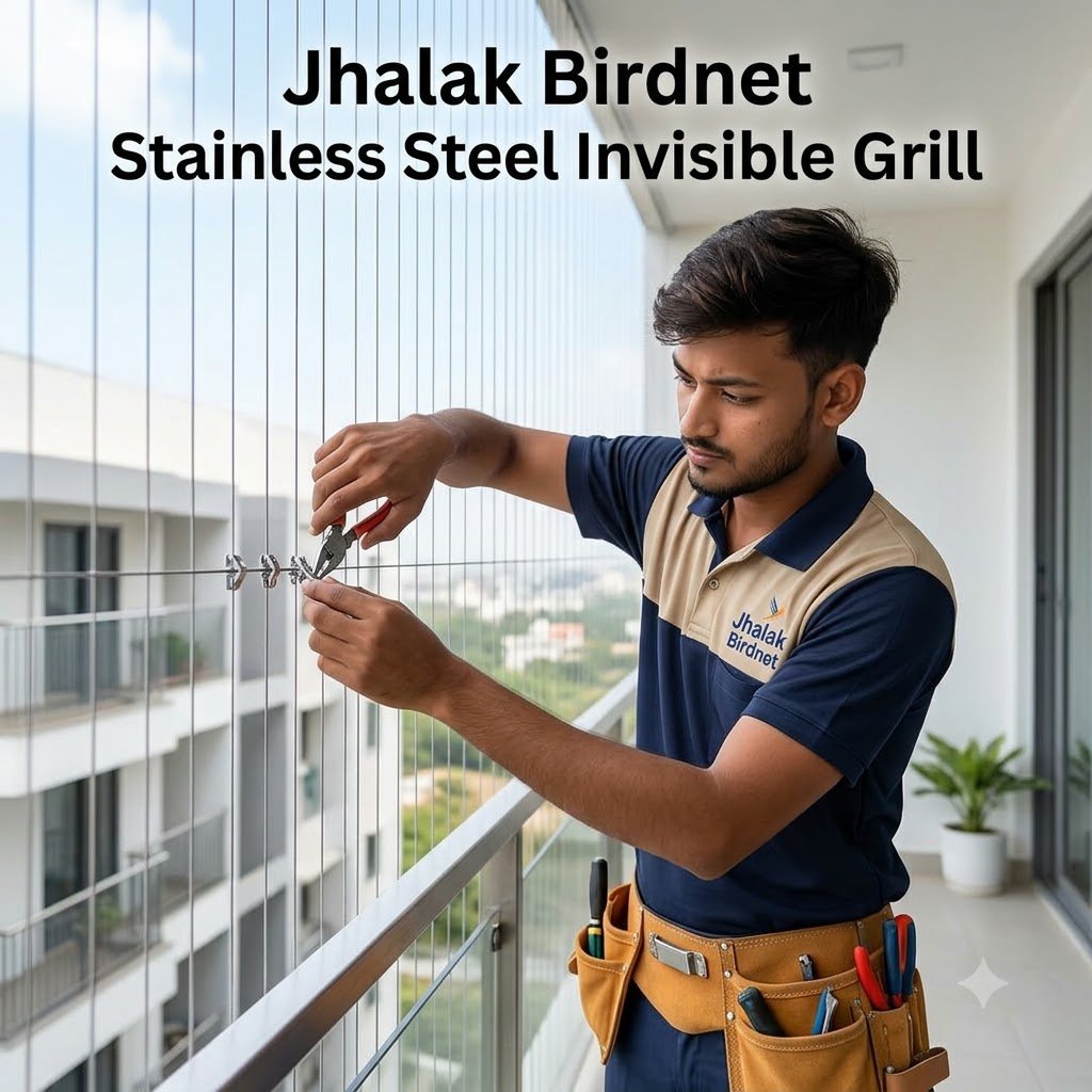 Stainless Steel Invisible Grill