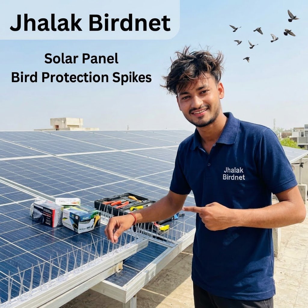 Solar Panel Bird Protection Spikes